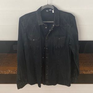 Men’s Dark Wash Jean Jacket from H&M